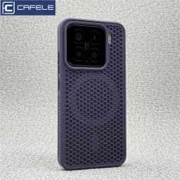For Xiaomi 15 14 13 13T Pro Case Honeycomb Heat Dissipation Breathable Magnetic Back Cover For Xiaomi Mi 15 Shell