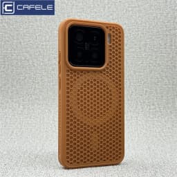 For Xiaomi 15 14 13 13T Pro Case Honeycomb Heat Dissipation Breathable Magnetic Back Cover For Xiaomi Mi 15 Shell