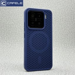 For Xiaomi 15 14 13 13T Pro Case Honeycomb Heat Dissipation Breathable Magnetic Back Cover For Xiaomi Mi 15 Shell