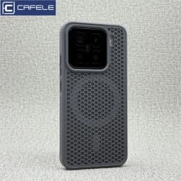 For Xiaomi 15 14 13 13T Pro Case Honeycomb Heat Dissipation Breathable Magnetic Back Cover For Xiaomi Mi 15 Shell