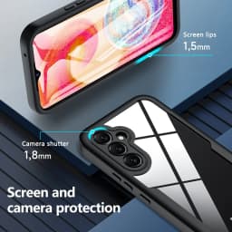 Case For Samsung Galaxy S26 S24 FE A16 A57 A55 A35 A17 A54 A37 A18 360 Double Side Shockproof Built in Screen Protector Cover