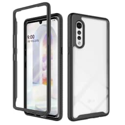 Heavy Duty Defend Case for LG Velvet 5G 6.8" LM-G910EMW Shockproof Phone Cover Hard PC Front Frame + TPU Shell Funda Capa