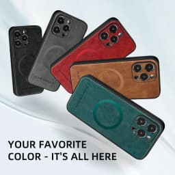 for MagSafe Luxury Leather Case for Apple iPhone 18 17 Pro Max 16 13 12 14 15 Plus MacSafe Magnetic Wireless Shockproof Cover