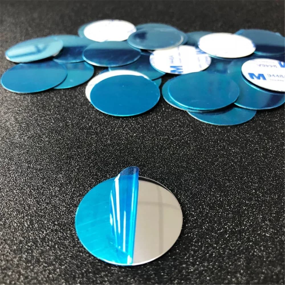 Self-adhesive Iron Sheet Sticker Metal Plate for Magnetic Car Phone Holder 1/3/5PCS Magnet Mobile Phone Stand Mount For iPhone