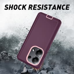 Heavy Duty Otter Armor Box Shockproof Case for Xiaomi POCO M6 X6 Pro Redmi 13 Pro Plus 4G 5G Anti-Scratch Rugged Protect Cover