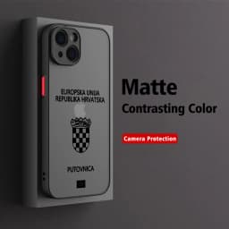 Croatia Passport Phone Case For iPhone 16 15 14 13 12 11 Mini Pro Max X XR XSMax 7 8 6 6s Plus Matte Clear Back Cover