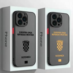 Croatia Passport Phone Case For iPhone 16 15 14 13 12 11 Mini Pro Max X XR XSMax 7 8 6 6s Plus Matte Clear Back Cover