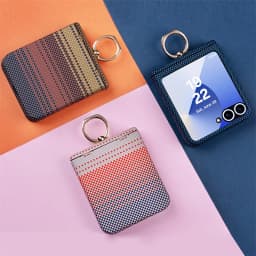 Carbon Fiber Texture Magsafe Ring Hinge Case For Samsung Galaxy Z Flip 7 6 5 5G Screen Protect Film Wireless Charging PC Cover