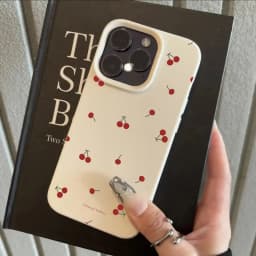 Cute Cartoon Cherry Lichee Pattern Silicone Phone Case For IPhone 17 16 13 15 14 12 11 Pro Max XS XR 17 14 15 16 Plus Cover Case