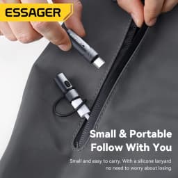 Essager TypeC Mini Cigarette Lighter Tungsten Wire Blowing Safety and Energy Saving Without Charging Can Be Carried On The Plane