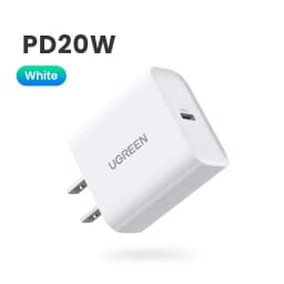 【US Plug】UGREEN USB Type C Charger 20W PD Fast Charger for iPhone 15 14 Quick Charge 4.0 30 Phone Charger for Samsung PD Charger