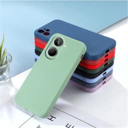 For Cover OPPO Realme 10 Case For OPPO Realme 10 Capas Liquid Silicone Phone Back Shockproof TPU Soft Cover For Realme 10 Fundas