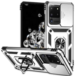 For Samsung Galaxy S20 Ultra Case Heavy Duty Shockproof Slide Lens Protector Multi Function Armor Cover for Samsung S20Ultra 5G