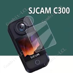 2in1 HD Full Hydrogel Film For SJCAM C300 Action Camera Lens Screen Protective ON SJCAMC300 C 300 Protector Cover