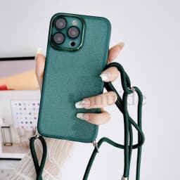 Luxury Crossbody Strap Neck Lanyard Case for Xiaomi Mi 17T 14T 15T Pro POCO F9 X8 X7 X6 Redmi 17 15 Lens Protect Glitter Cover