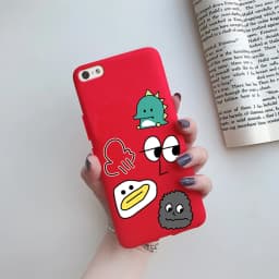 For iPhone 5 5S SE 2016 Case for iPhone 5 S Cover Silicon Cute Painted Case for iphone SE Cover Bumper for iphone 5S Phone Shell