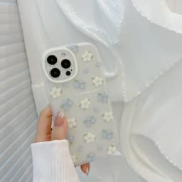 Cartoon cute for iphone15 case 11 12 14Pro max 13 Mini 7 8Plus SE 2020 XR XS X shockproof soft shell small floral case