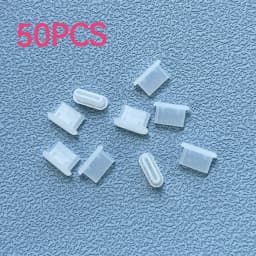 10/30/50PCS Type-C Silicone Dust Plugs Phone USB Charging Port Protector Cover Type C Anti-dust Cap for Samsung Xiaomi Huawei