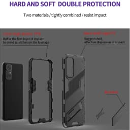 For Redmi Note 10 11 11S 10S 10A 10C Case Shockproof Armor Back Coque Xiaomi Poco F3 F4 F5 M3 M4 Pro X3 NFC X4 GT 4G 5G Cover