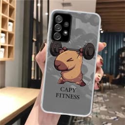 Funny Capybara Cartoon Animal Silicon Phone Case For Samsung Galaxy Note 20 Ultra 9 8 10 Pro S10 Lite S9 Plus S8 + S7 Edge Cover