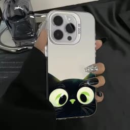 For Xiaomi 14T 13 13T 14 12T 12 Mi 13 11 Lite 5G Cases Cute Cartoon Black Cat Cover for Poco M6 X6 F5 X5 F6 Pro Shockproof Case