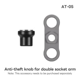 FANAUE Aluminum Alloy Double Socket Arm 25 MM/1 Inch Ball Head Holder Mount Clamp for Bicycle Motorcycle Camera for RAM MOUNTS