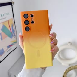 Comes With Lens Film Gradient Color Phone Case For Samsung Galaxy S26 S25 Ultra S24 S23 S22 S21 Silicone Shockproof Back Cover