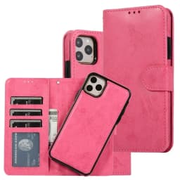 Luxury Leather Removable Flip Wallet Card Case for IPhone 13 14 15 16 Pro Max 12 Mini 11 XS XR X 8 7 Plus SE2022 Phone Bag Cover