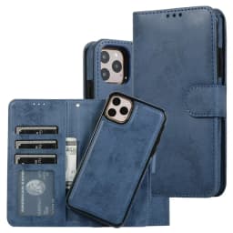 Luxury Leather Removable Flip Wallet Card Case for IPhone 13 14 15 16 Pro Max 12 Mini 11 XS XR X 8 7 Plus SE2022 Phone Bag Cover