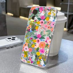 Flower Clear Case For Samsung A06 A17 A56 A55 5G A54 A36 A34 A35 A33 A53 A26 A25 A37 A57 S26 S25 S24 S23 S22 Ultra Plus Cover