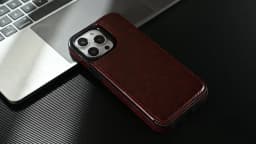 For iPhone 16 15 14 Plus 13 12 Mini 11 Pro Max PU Leather Case Kickstand Card Holder, Double Magnetic Clasp and Durable Shockpro