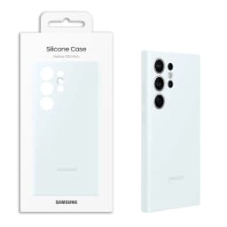 Original For Samsung Galaxy S24 Ultra Case High Quality Soft Silicone Cover S24Ultra Phone Case Shell & Box EF-PS928TGEG