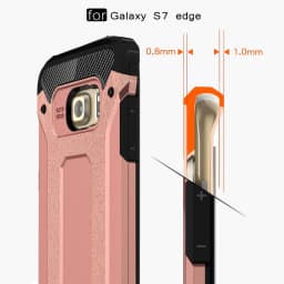 For Galaxy S7 Edge / G935 Tough Armor TPU + PC Combination Phone Case Back Cover
