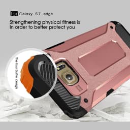 For Galaxy S7 Edge / G935 Tough Armor TPU + PC Combination Phone Case Back Cover