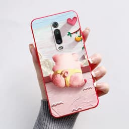 For Xiaomi Mi 9T Case Cute Rabbit Panda Cover TPU Silicone Soft Phone Cases For Xiaomi Mi 9T Pro Mi9T 9TPro Fundas 6.39'' Bumper