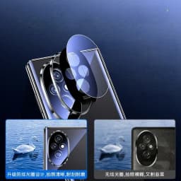 360° Double Sided Glass Protection Metal Magnetic Case for Honor 200 Pro Camera Lens Protector Cover