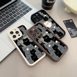 Cute Cartoon Cat Silicone Phone Case For Samsung Galaxy S26 S25 Ultra S24 S23 S22 Plus S21 FE A16 A56 A55 A54 A24 A25 A26 Cover