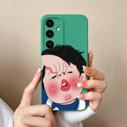 Cases For Samsung S25 Ultra S25Plus Cute Rabbit Cartoon Pattern Liquid Soft Silicone Premium Protection For Samsung S 25 Coques