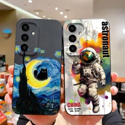 Cases For Samsung S25 Ultra S25Plus Cute Rabbit Cartoon Pattern Liquid Soft Silicone Premium Protection For Samsung S 25 Coques