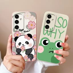 Cases For Samsung S25 Ultra S25Plus Cute Rabbit Cartoon Pattern Liquid Soft Silicone Premium Protection For Samsung S 25 Coques