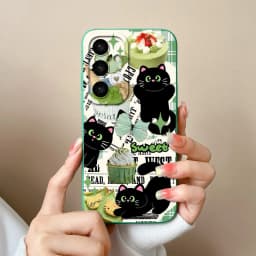 Cases For Samsung S25 Ultra S25Plus Cute Rabbit Cartoon Pattern Liquid Soft Silicone Premium Protection For Samsung S 25 Coques