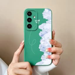 Cases For Samsung S25 Ultra S25Plus Cute Rabbit Cartoon Pattern Liquid Soft Silicone Premium Protection For Samsung S 25 Coques