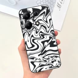 For Xiaomi Redmi Note 13 4G Case Redmi Note 13 Pro 4G Fashion Painted Candy Color Soft Silicon Cover For Redmi Note13 13Pro 4G