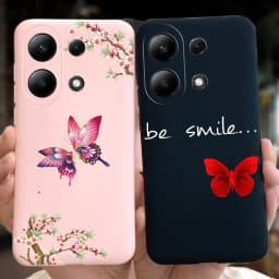 For Xiaomi Redmi Note 13 4G Case Redmi Note 13 Pro 4G Fashion Painted Candy Color Soft Silicon Cover For Redmi Note13 13Pro 4G