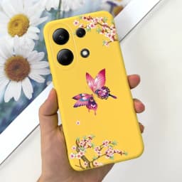 For Xiaomi Redmi Note 13 4G Case Redmi Note 13 Pro 4G Fashion Painted Candy Color Soft Silicon Cover For Redmi Note13 13Pro 4G