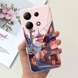 For Xiaomi Redmi Note 13 4G Case Redmi Note 13 Pro 4G Fashion Painted Candy Color Soft Silicon Cover For Redmi Note13 13Pro 4G