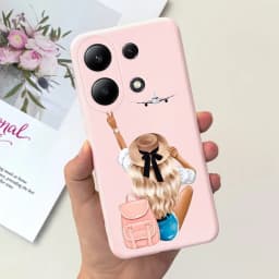 For Xiaomi Redmi Note 13 4G Case Redmi Note 13 Pro 4G Fashion Painted Candy Color Soft Silicon Cover For Redmi Note13 13Pro 4G