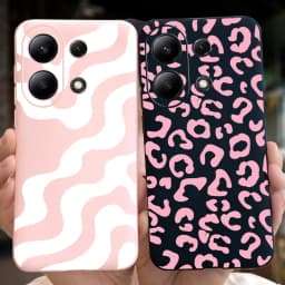 For Xiaomi Redmi Note 13 4G Case Redmi Note 13 Pro 4G Fashion Painted Candy Color Soft Silicon Cover For Redmi Note13 13Pro 4G