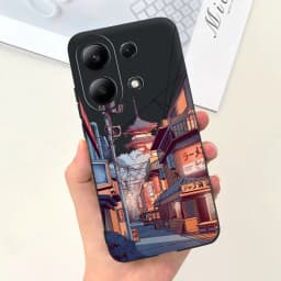 For Xiaomi Redmi Note 13 4G Case Redmi Note 13 Pro 4G Fashion Painted Candy Color Soft Silicon Cover For Redmi Note13 13Pro 4G