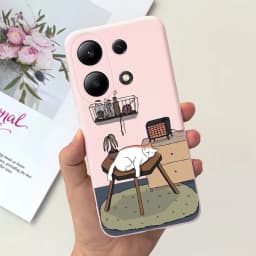 For Xiaomi Redmi Note 13 4G Case Redmi Note 13 Pro 4G Fashion Painted Candy Color Soft Silicon Cover For Redmi Note13 13Pro 4G